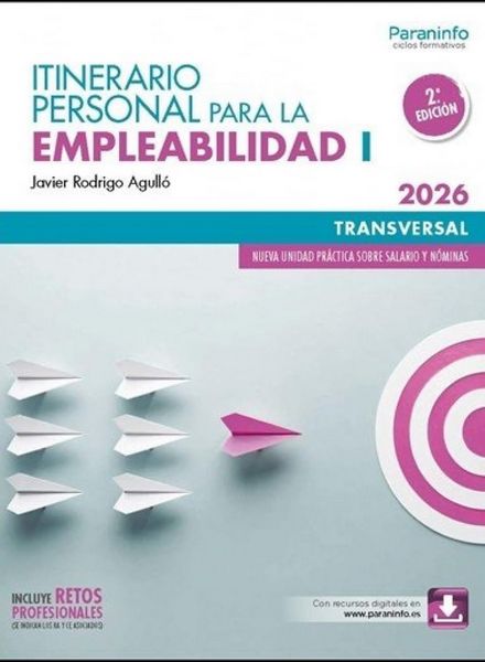 Portada Itinerario Personal para la Empleabilidad I Edición 2026 Paraninfo